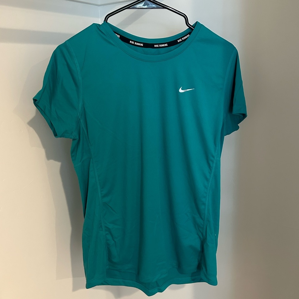 Nike Running Turquoise Performance Tee